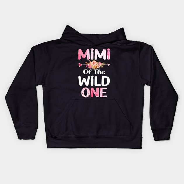 mimi of the wild one mimi Kids Hoodie by Bagshaw Gravity